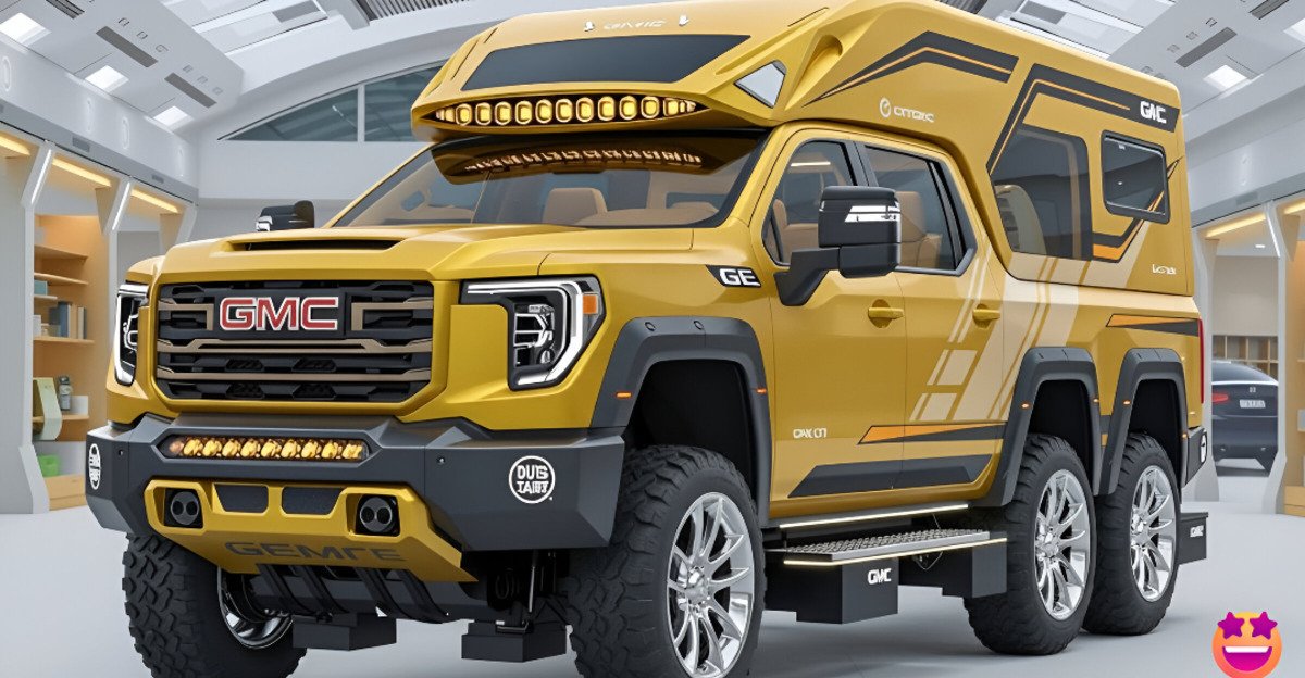2026 GMC 6x6 Camper Truck