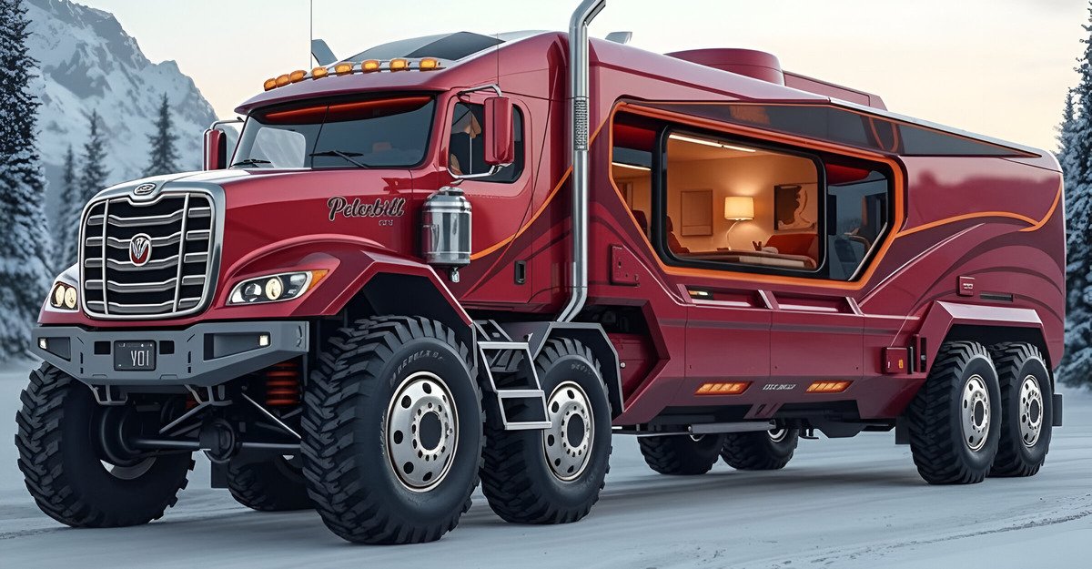2026 Peterbilt 6x6 Motorhome Unveiled